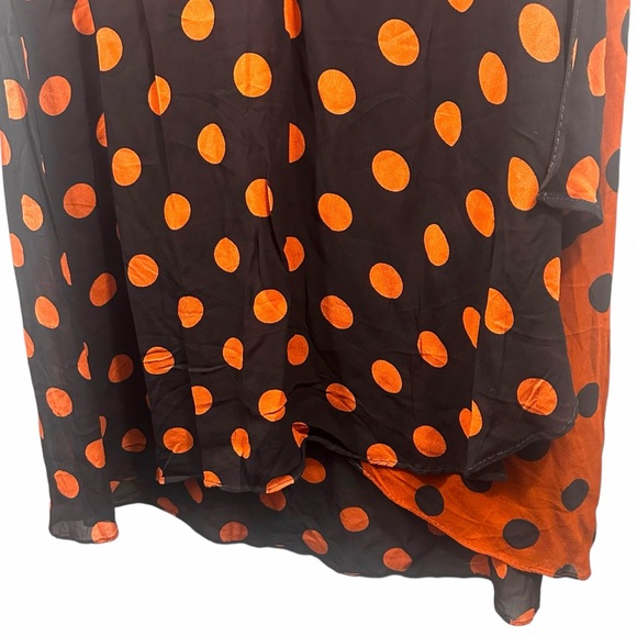 Anthropologie Maeve Oksana Polka Dot Midi Skirt Size Medium - Picture 4 of 8